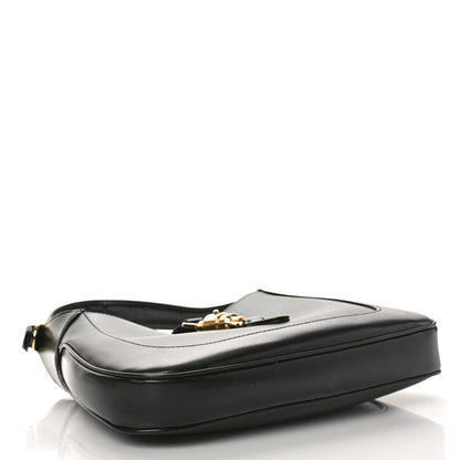 Gucci Boarded Dyana Lux Calfskin Small Jackie 1961 Hobo Black 4 of 8