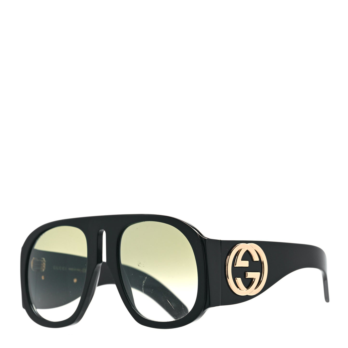 Oversized Aviator Sunglasses GG0152S Black