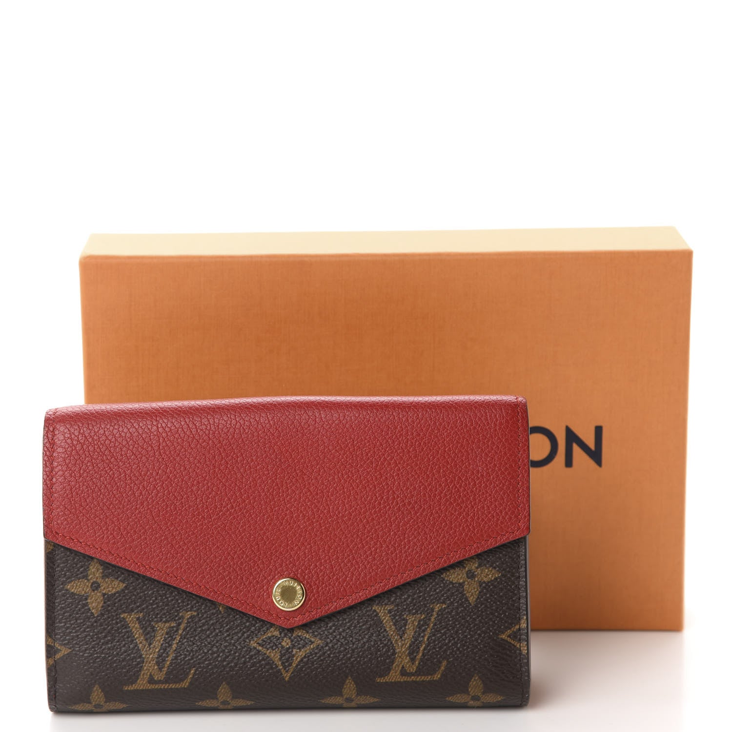 Louis Vuitton Monogram Pallas Compact Wallet Cherry 7 of 7