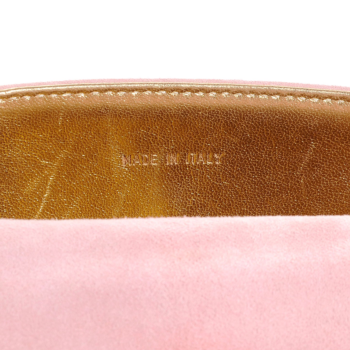 Suede Camellia Mini Flap Pink