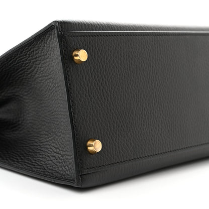 Hermes Ardennes Kelly Sellier 32 Black 9 of 12