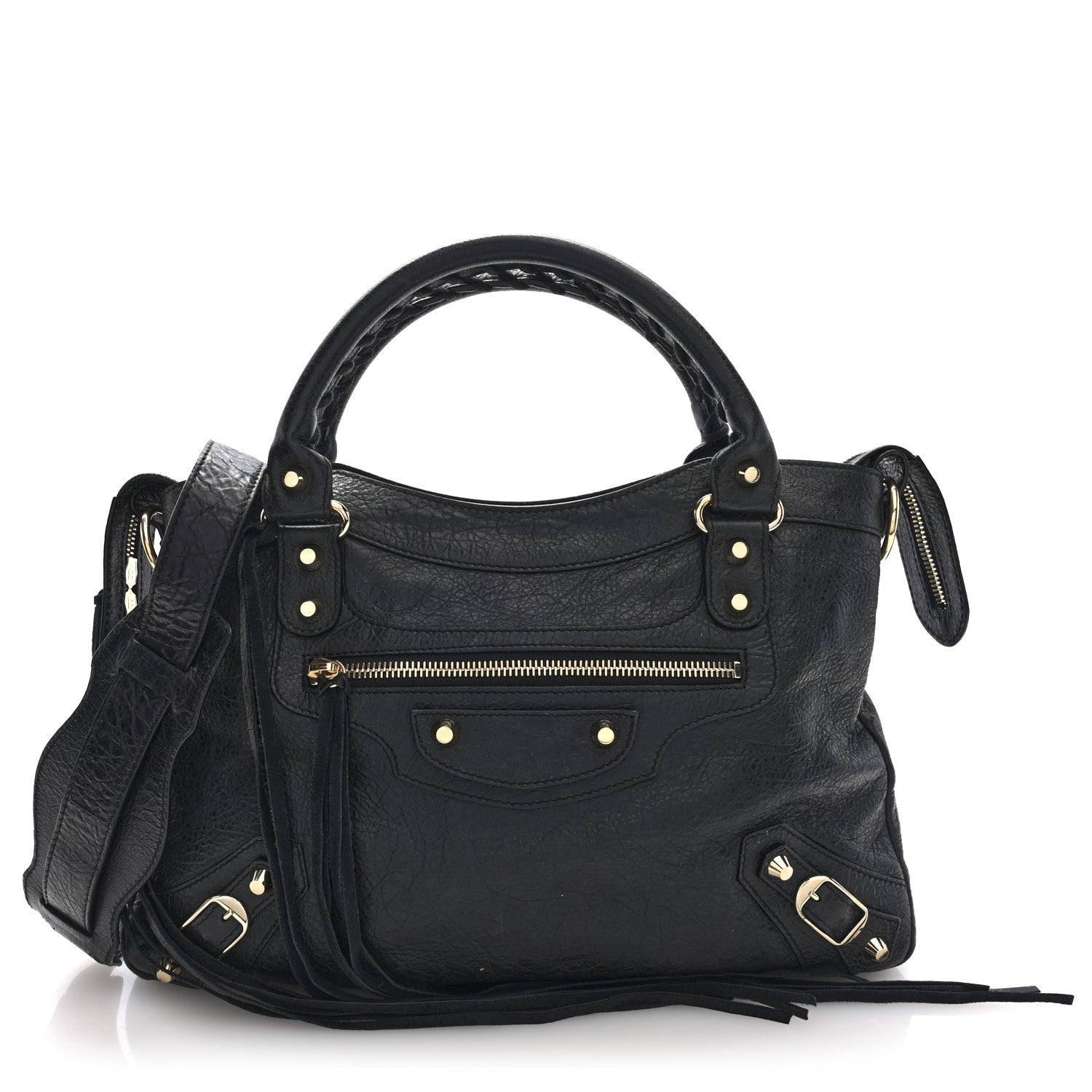 Balenciaga Agneau Classic Gold Hardware Town Black 1 of 10