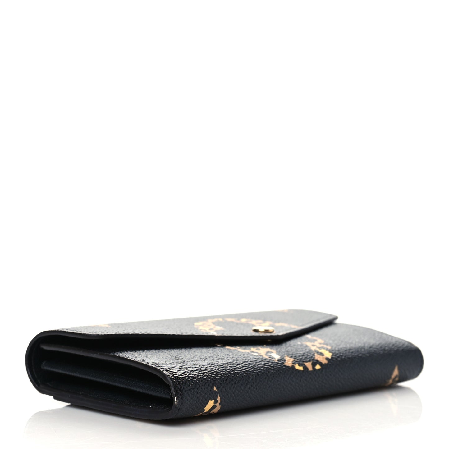 Monogram Giant Jungle Sarah Wallet Black