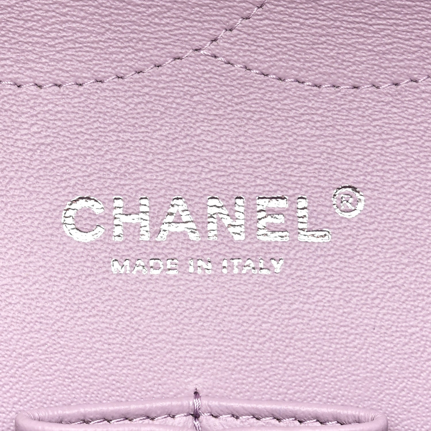 Chanel Lambskin Quilted Jumbo Double Flap Light Purple 6 of 11