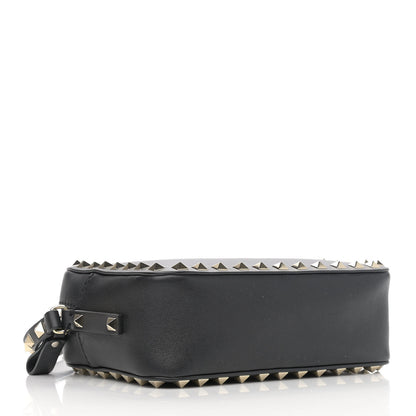 Valentino Garavani Calfskin Rockstud Camera Crossbody Bag Black 4 of 11