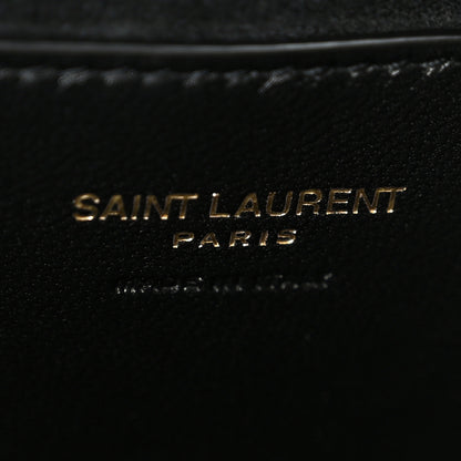 Saint Laurent Smooth Calfskin Le 5 A 7 Mini Hobo Black 6 of 10