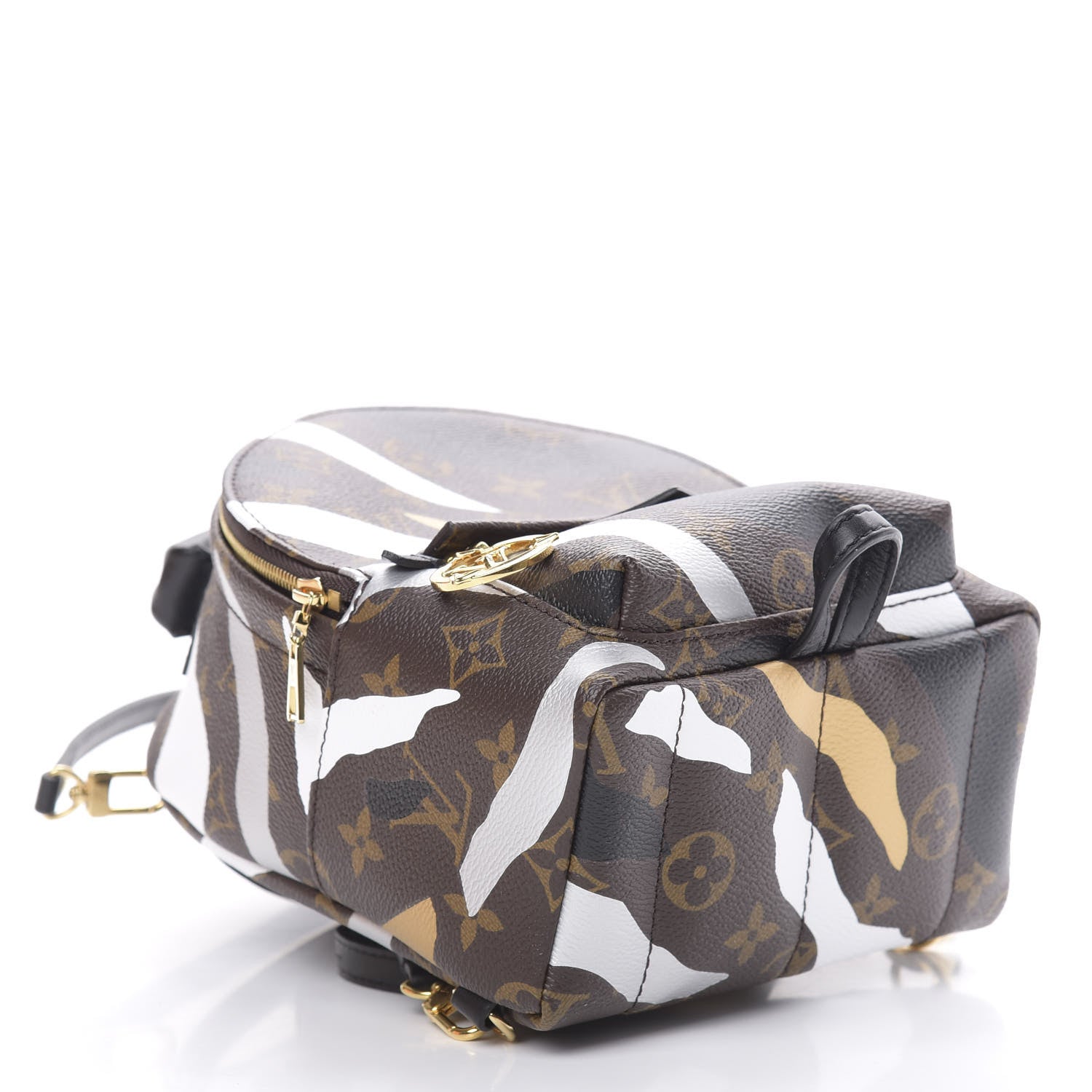 Louis Vuitton X LOL Monogram Palm Springs Backpack Mini Gold Silver 3 of 10