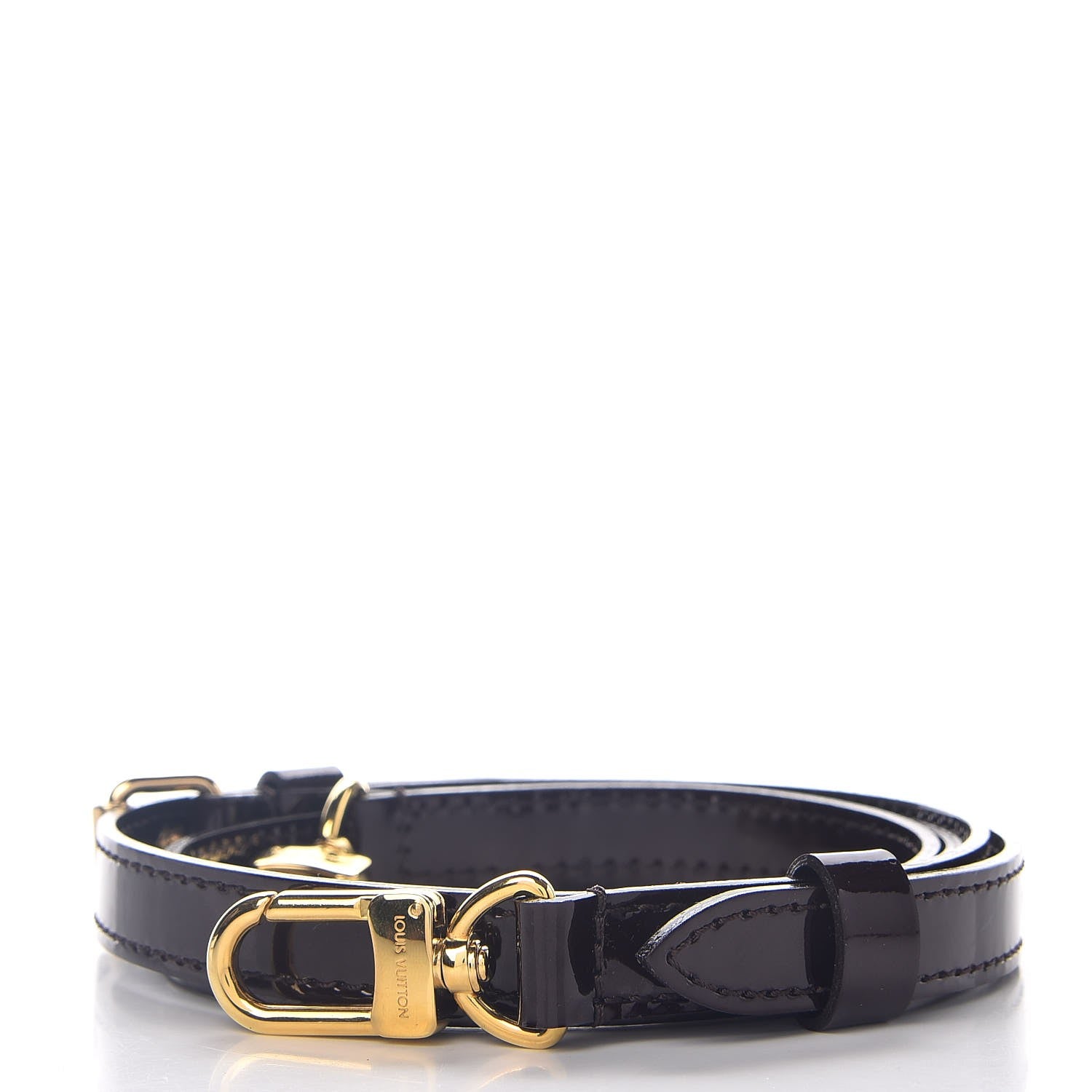 Louis Vuitton Patent 16mm Adjustable Shoulder Strap Amarante 1 of 3