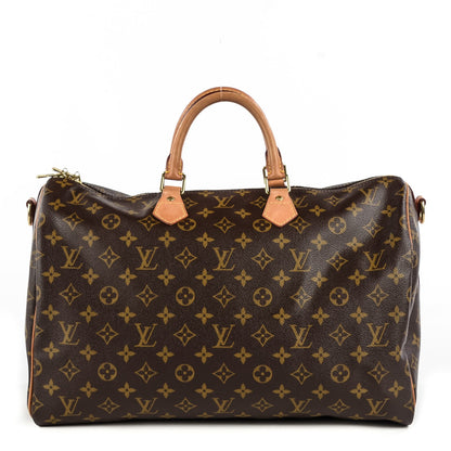 Louis Vuitton Monogram Speedy Bandouliere 40 1 of 7