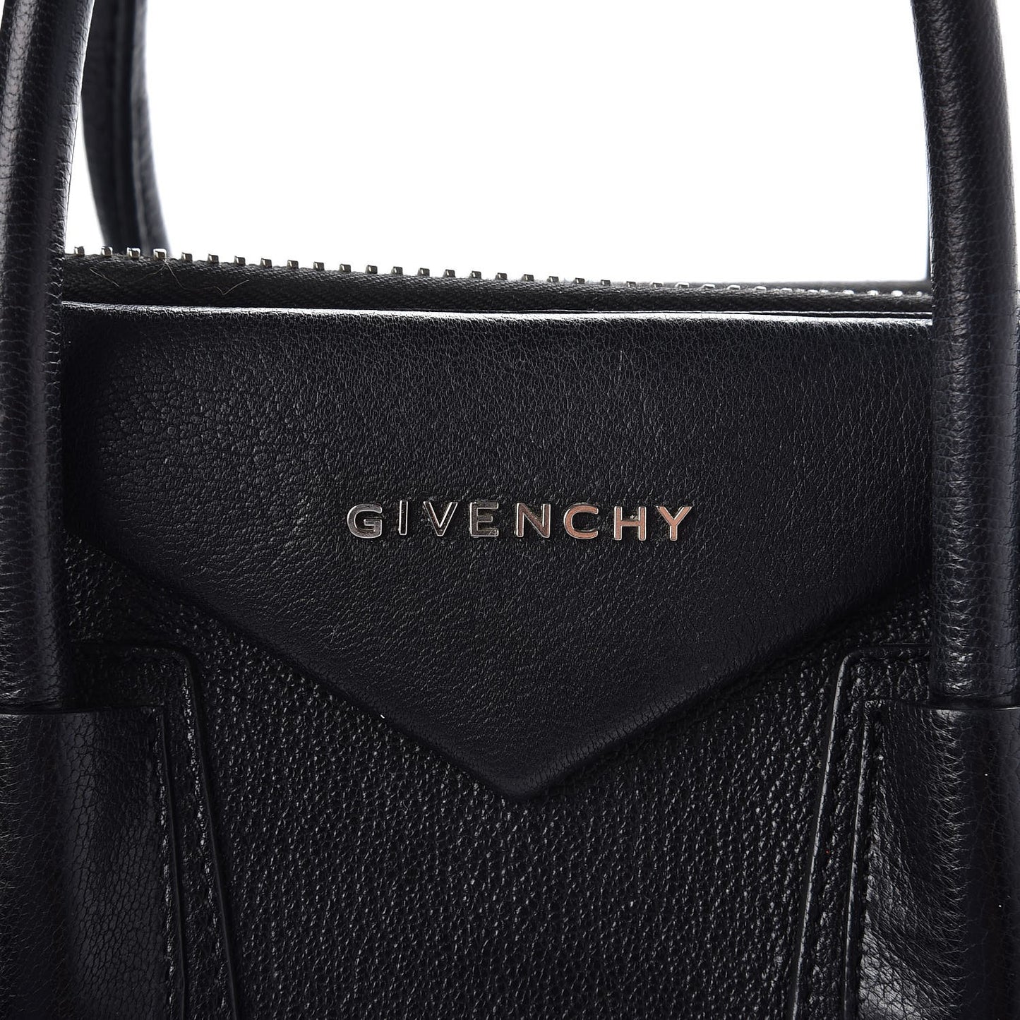 Sugar Goatskin Medium Antigona Black