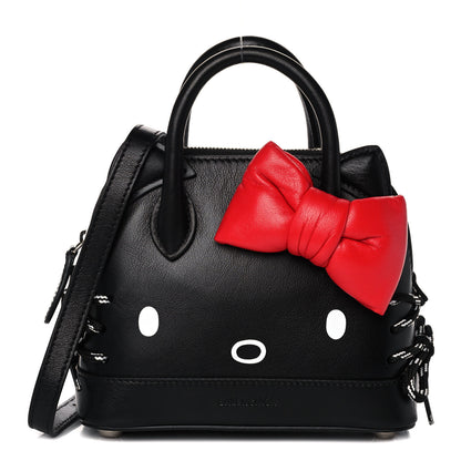 Balenciaga Calfskin Hello Kitty XXS Ville Top Handle Bag Black 1 of 11