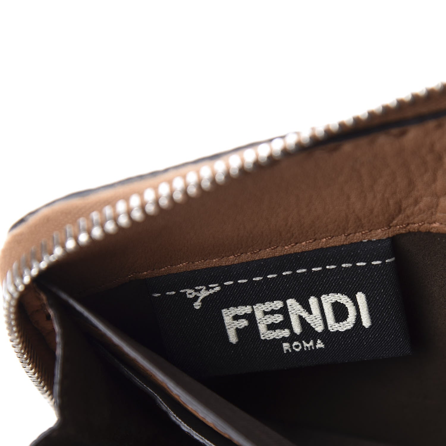 Fendi Cuoio Romano Selleria Zip Around Wallet Mou 8 of 9
