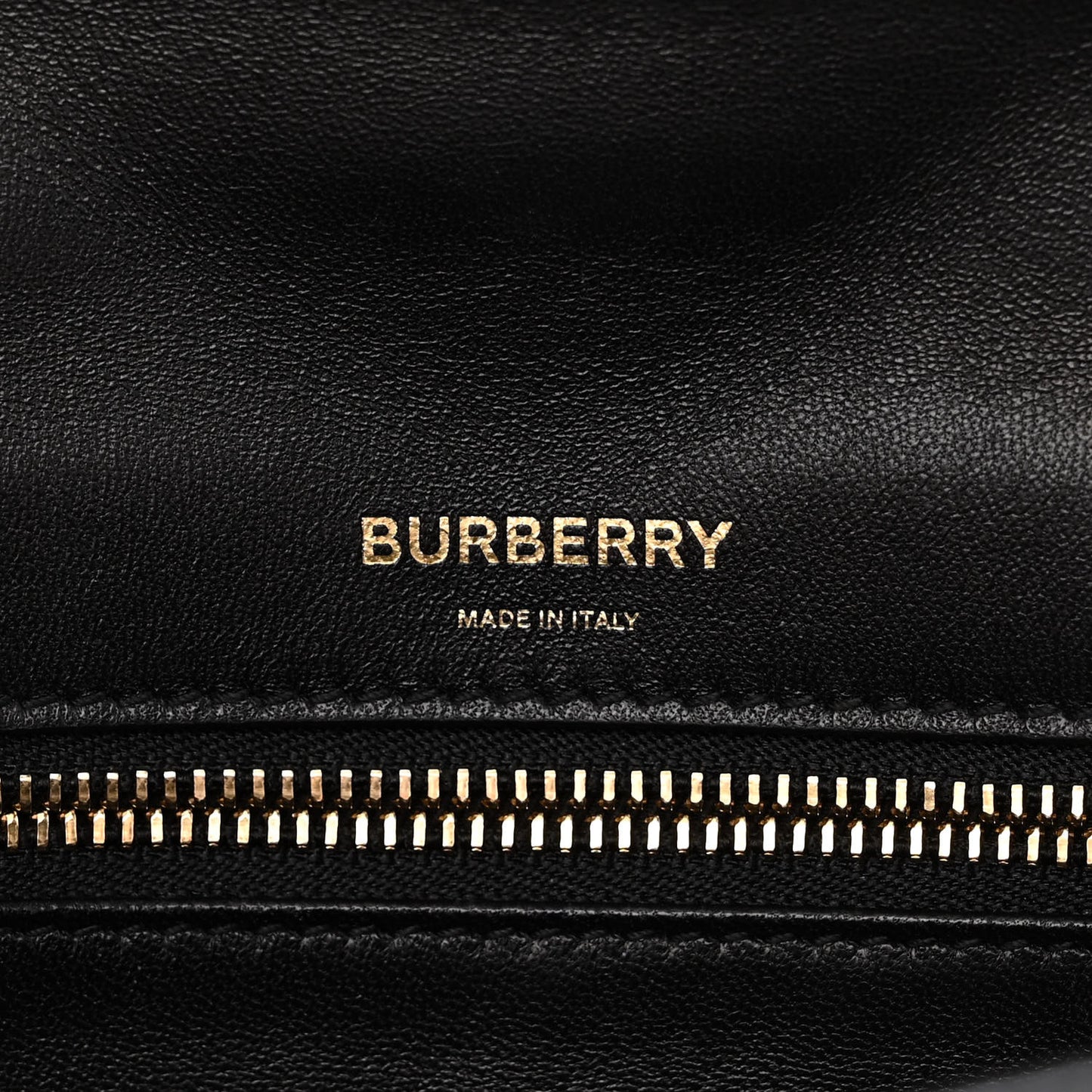 Lambskin Quilted Small Olympia Pouch Black