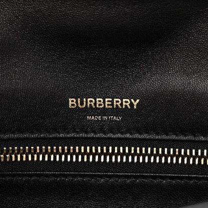 Burberry Lambskin Quilted Small Olympia Pouch Black 6 of 10