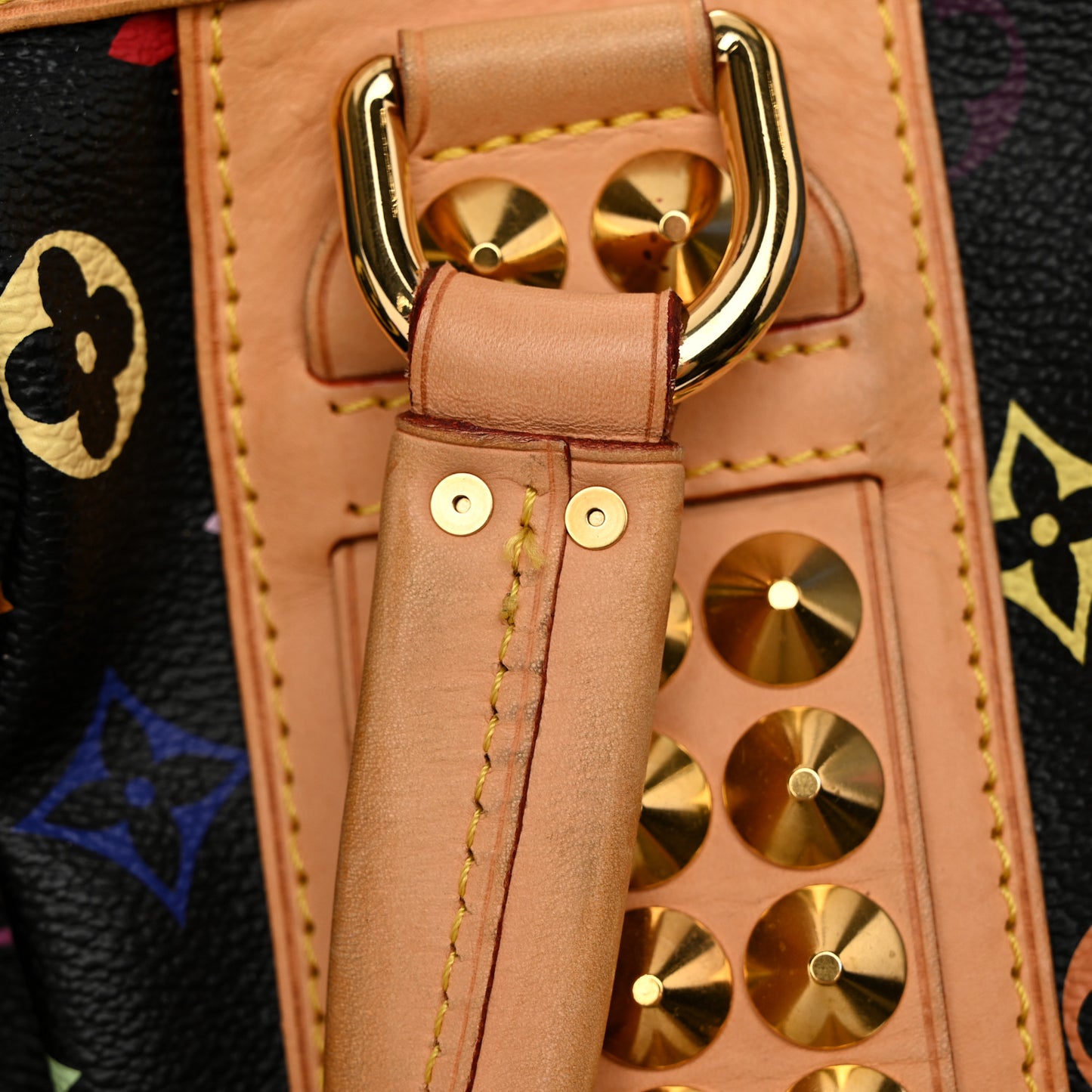 Monogram Multicolor Courtney MM Black