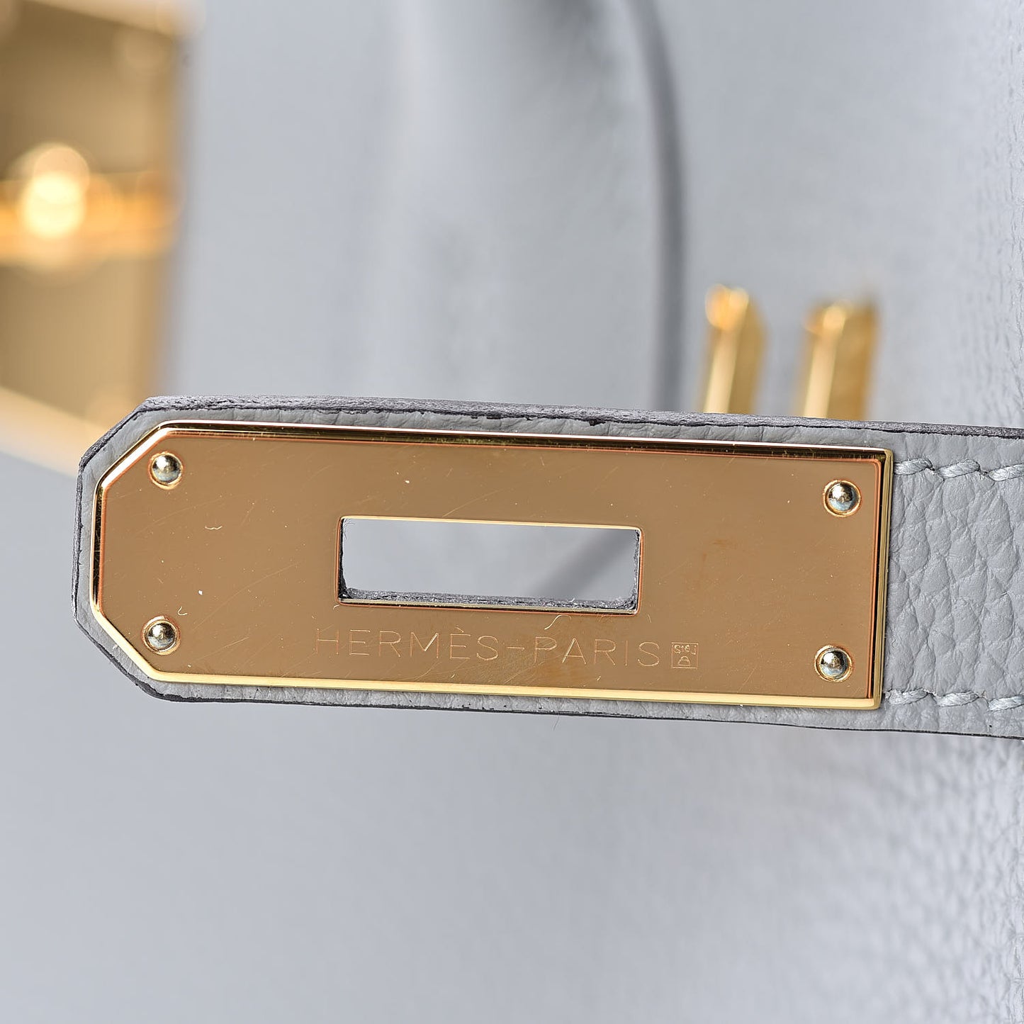 Togo Birkin 30 Gris Mouette