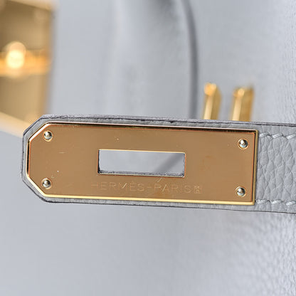 Hermes Togo Birkin 30 Gris Mouette 21 of 33