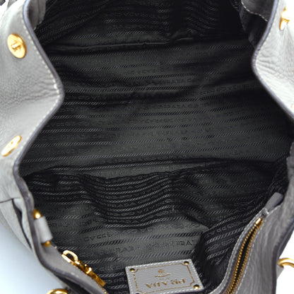 Prada Vitello Daino Tote Argilla 5 of 8