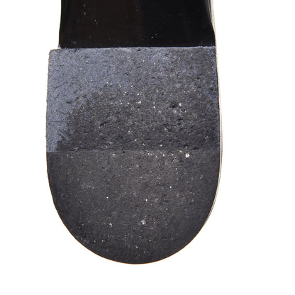 Chanel Lambskin Patent Quilted Chain Mules 37.5 Black 11 of 16