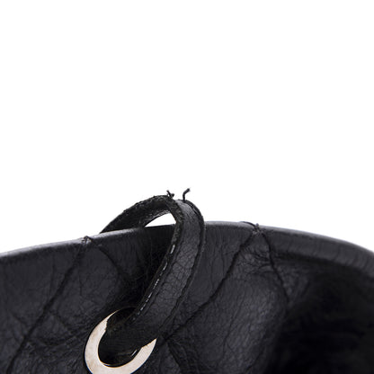 Chanel Glazed Calfskin Large On The Road Tote Black 8 of 14