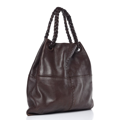 Bottega Veneta Cervo Deerskin Julie Tote Ebano 4 of 32