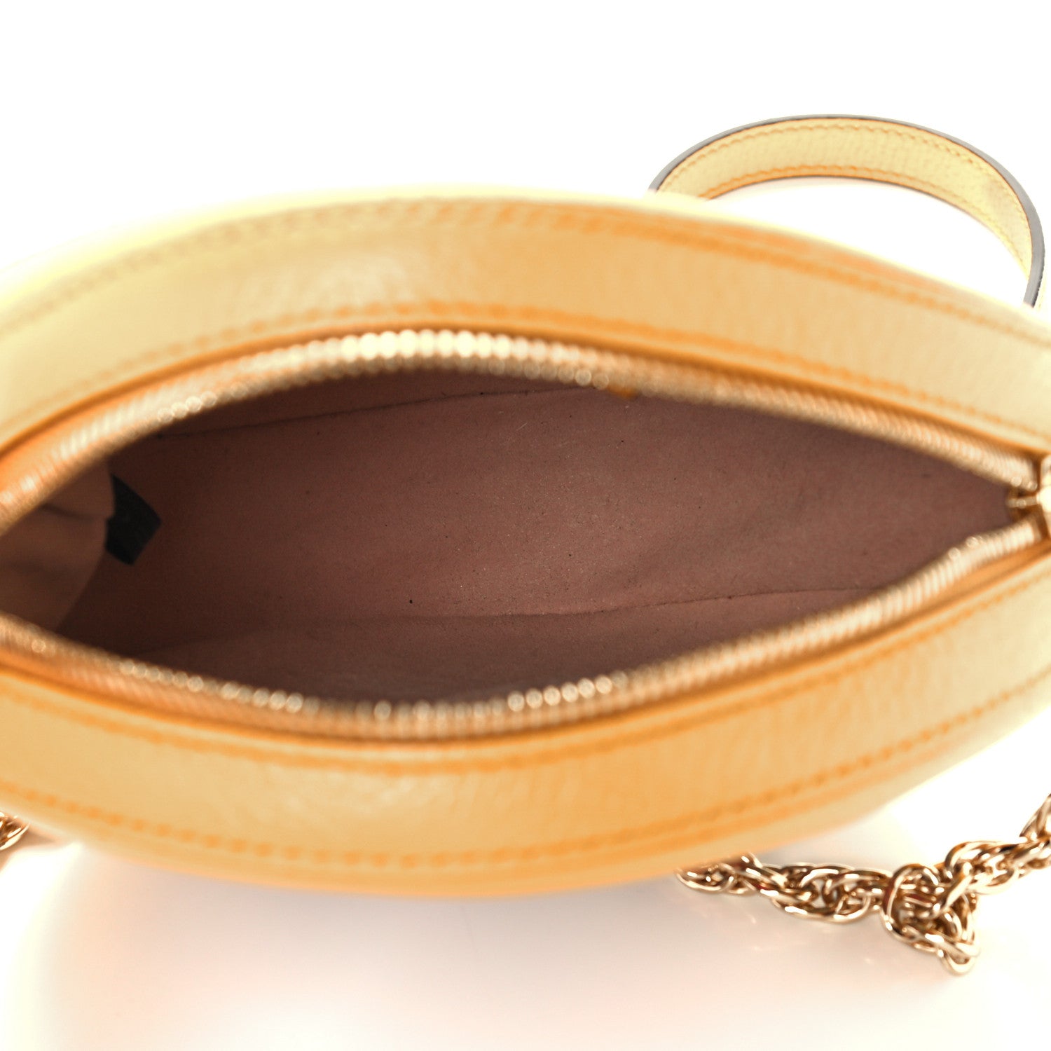 Gucci GG Supreme Monogram Flora Web Mini Ophidia Round Shoulder Bag Beige Multicolor Crop 5 of 11