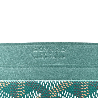 Goyard Goyardine Saint Sulpice Card Holder Green 6 of 7
