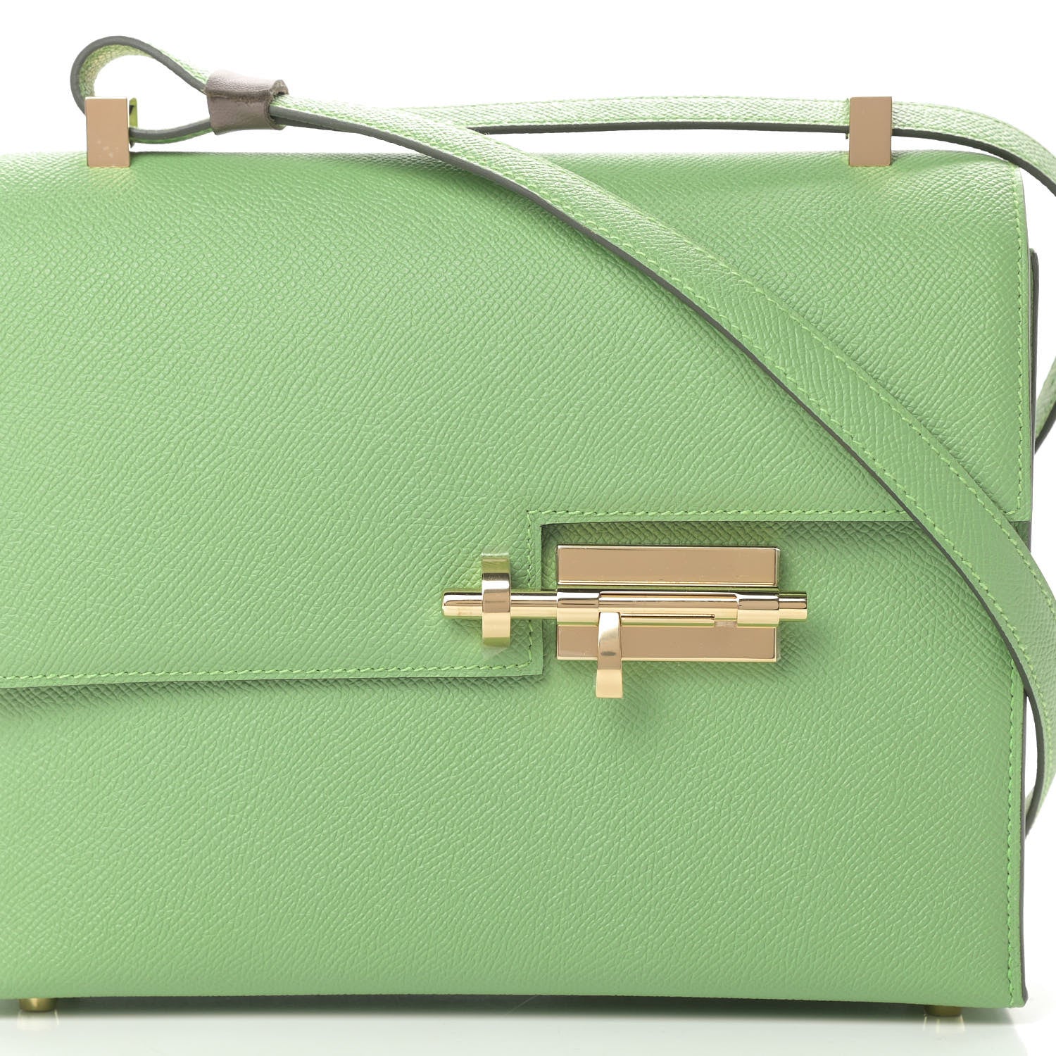 Hermes Epsom Verrou 21 Vert Criquet 8 of 11