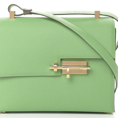 Hermes Epsom Verrou 21 Vert Criquet 8 of 11