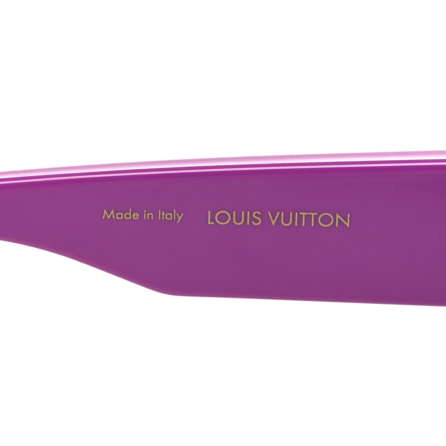 Louis Vuitton Acetate Swarovski Crystal Cyclone Sunglasses Z1641W Purple 5 of 7