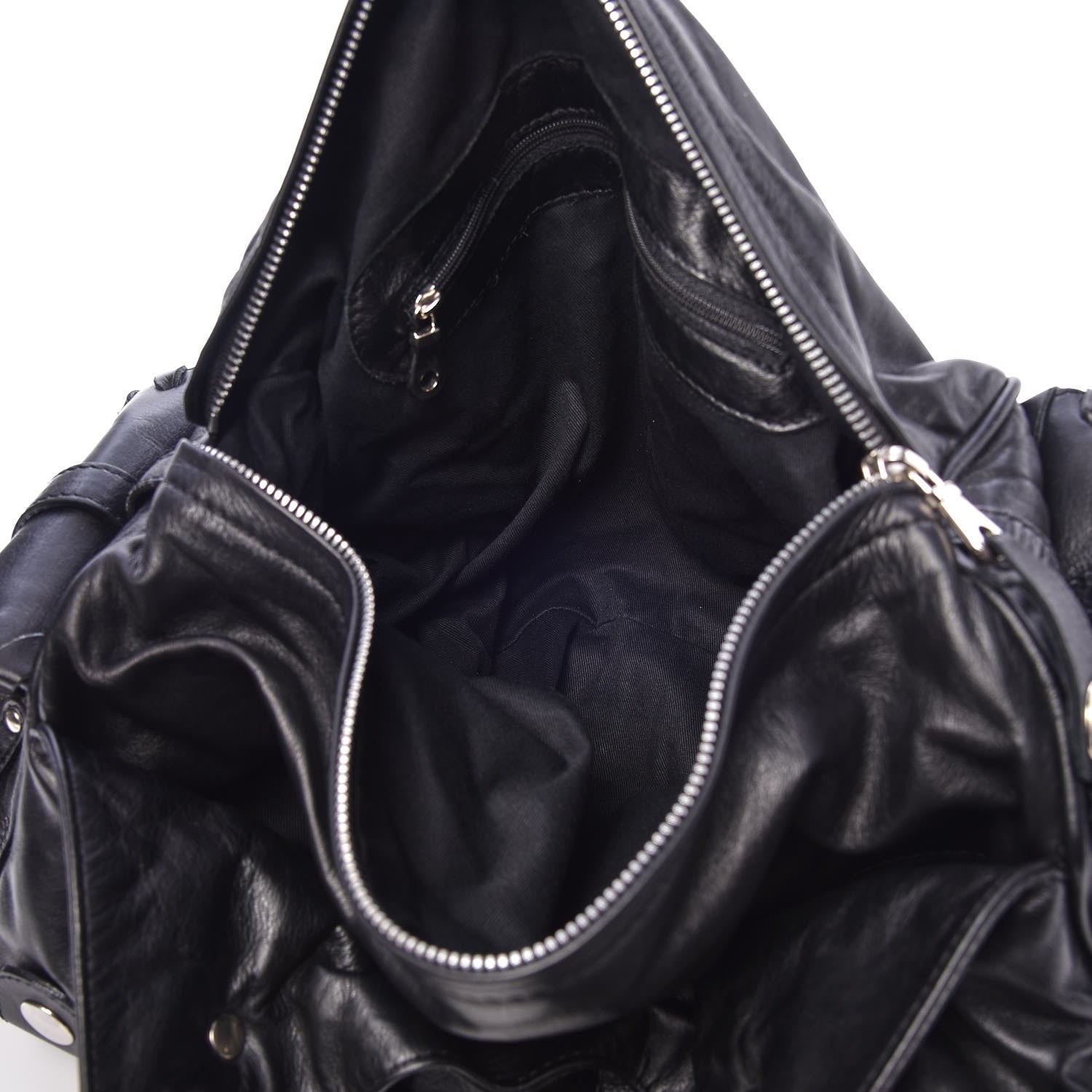 Chloe Calfskin Silverado Shoulder Bag Black 5 of 7
