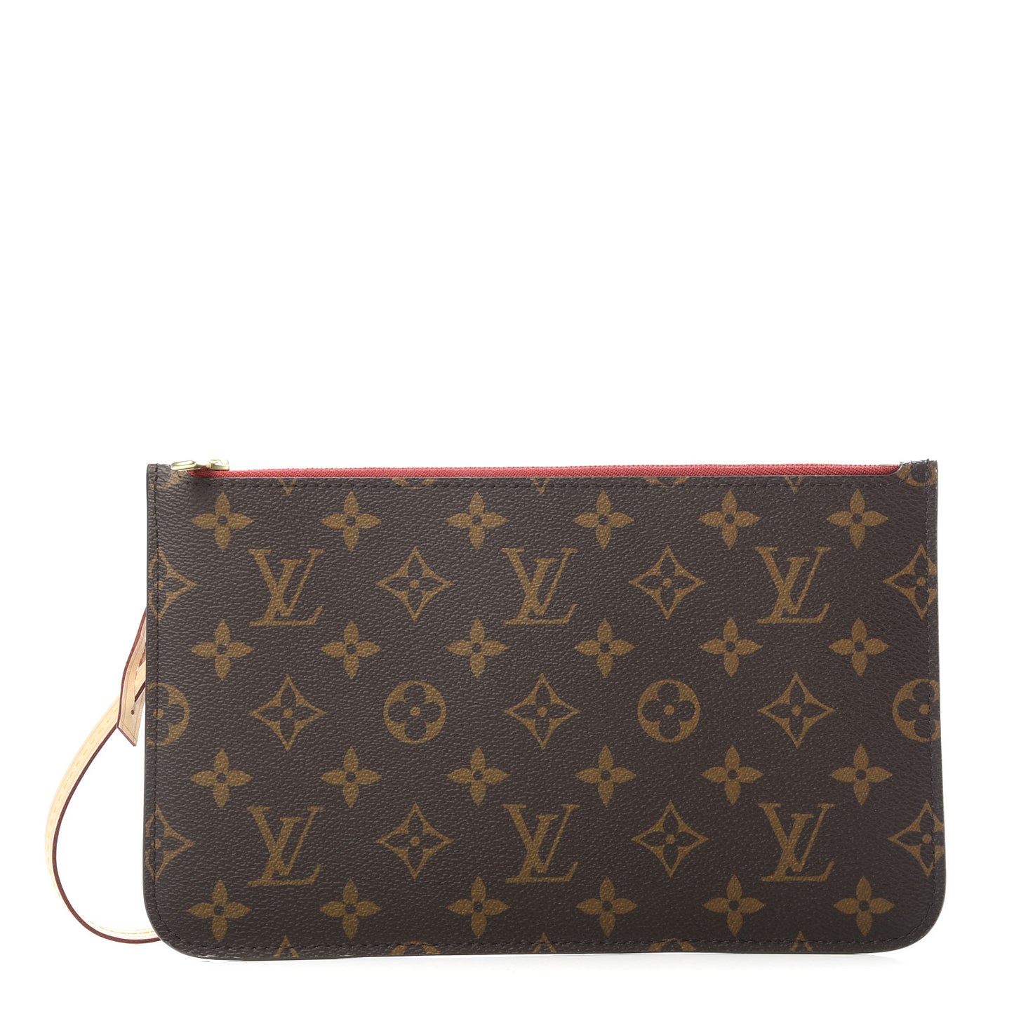 Monogram Neverfull MM GM Pochette Cherry