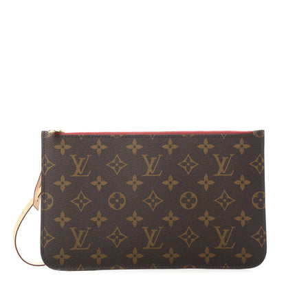 Louis Vuitton Monogram Neverfull MM GM Pochette Cherry 1 of 7