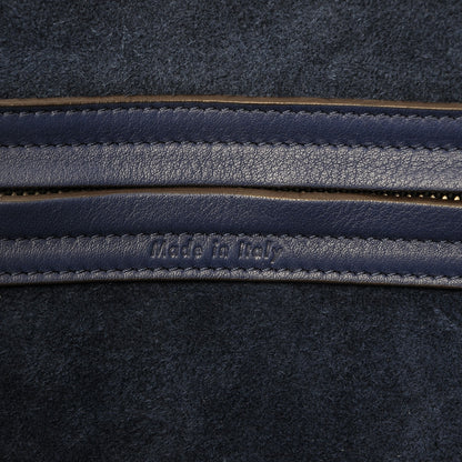 Celine Supple Calfskin Medium Phantom Luggage Indigo 6 of 7