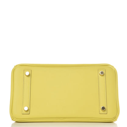 Hermes Swift Birkin 25 Lime 5 of 32