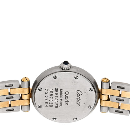 Cartier Stainless Steel 18K Yellow Gold 24mm Panthere Vendome Quartz Watch 4 of 4