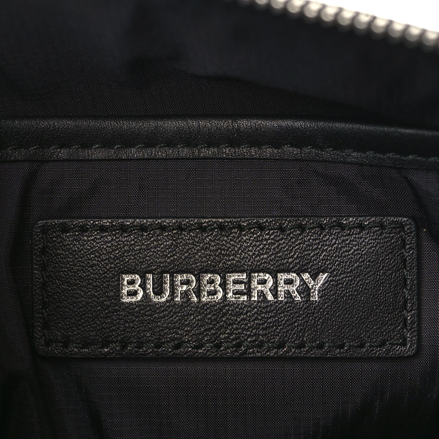 Burberry Econyl Logo Print Crossbody Bag Black 6 of 8