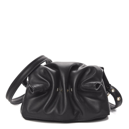Valentino Garavani Smooth Calfskin Mini Bloomy Crossbody Bag Black 1 of 14