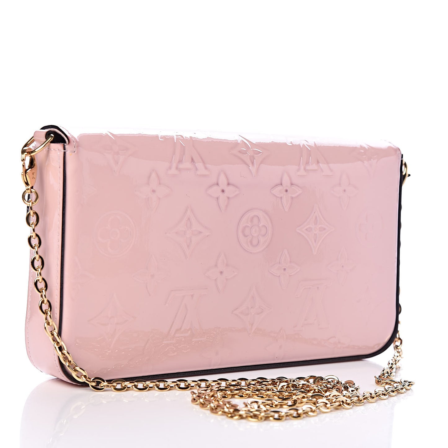 Vernis Felicie Chain Wallet Rose Ballerine