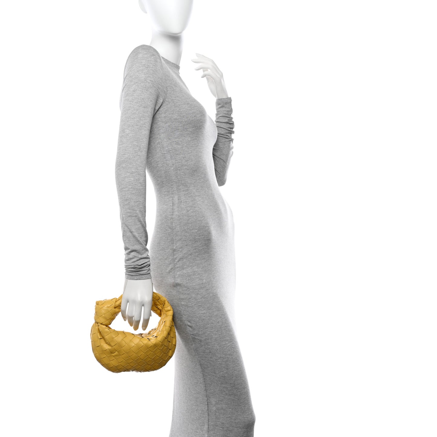 Nappa Intrecciato Mini Jodie Buttercup
