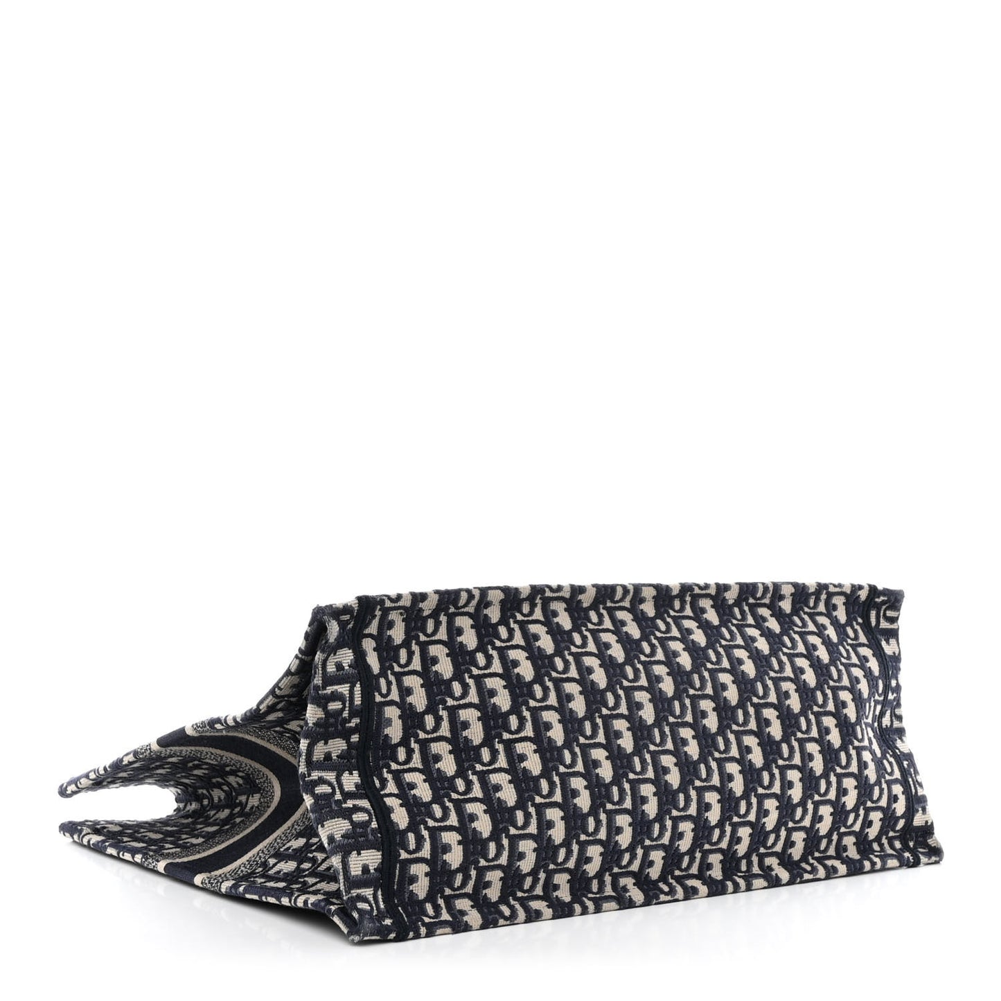 Oblique Large Book Tote Blue Multicolor