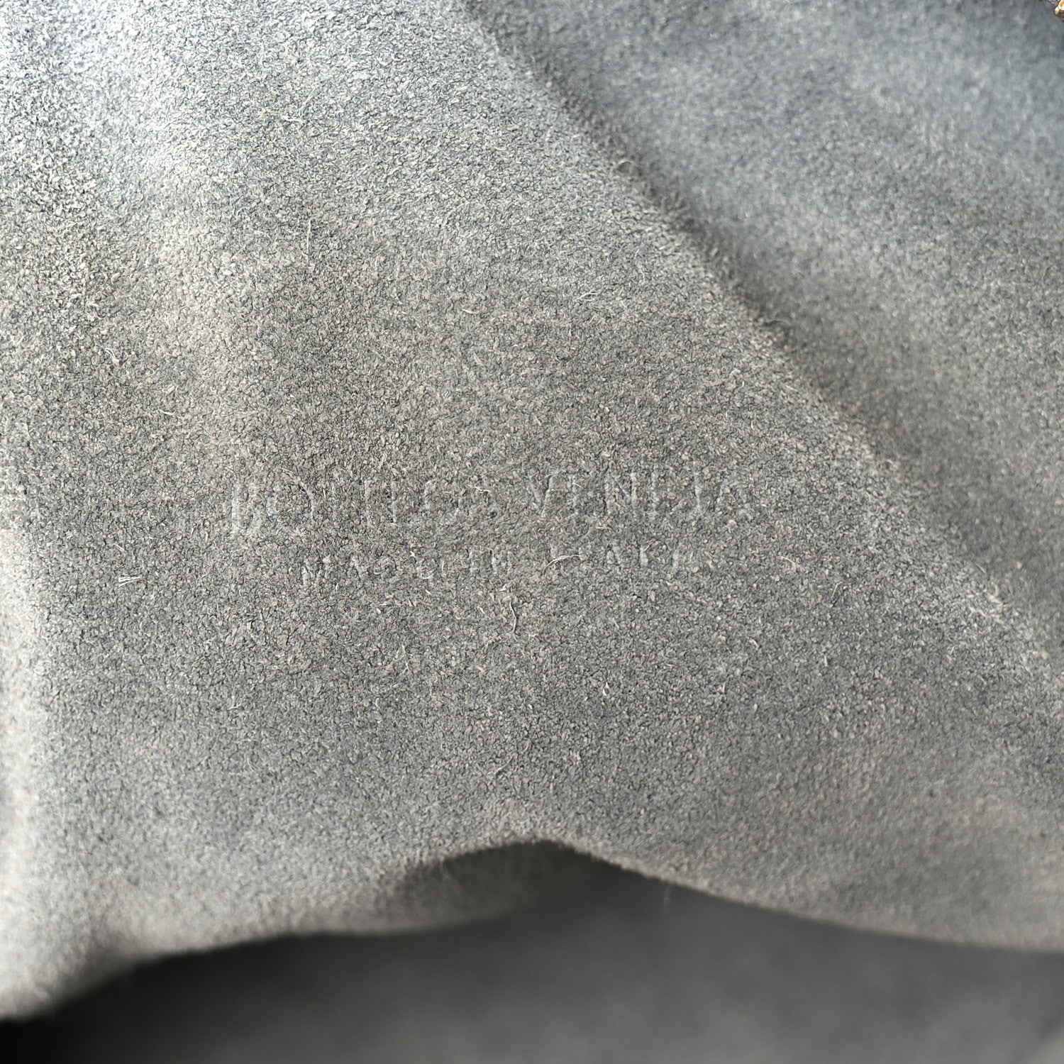 Bottega Veneta Suede Calfskin Intrecciato Teen Jodie Hobo Thunder 5 of 10