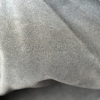 Bottega Veneta Suede Calfskin Intrecciato Teen Jodie Hobo Thunder 5 of 10