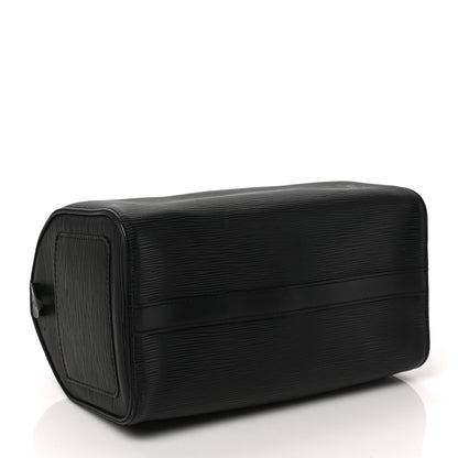Louis Vuitton Epi Speedy 25 Black 4 of 8