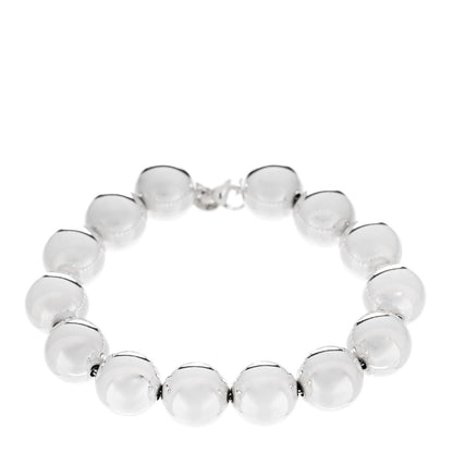 Tiffany Sterling Silver 14mm HardWear Ball Bracelet 1 of 4