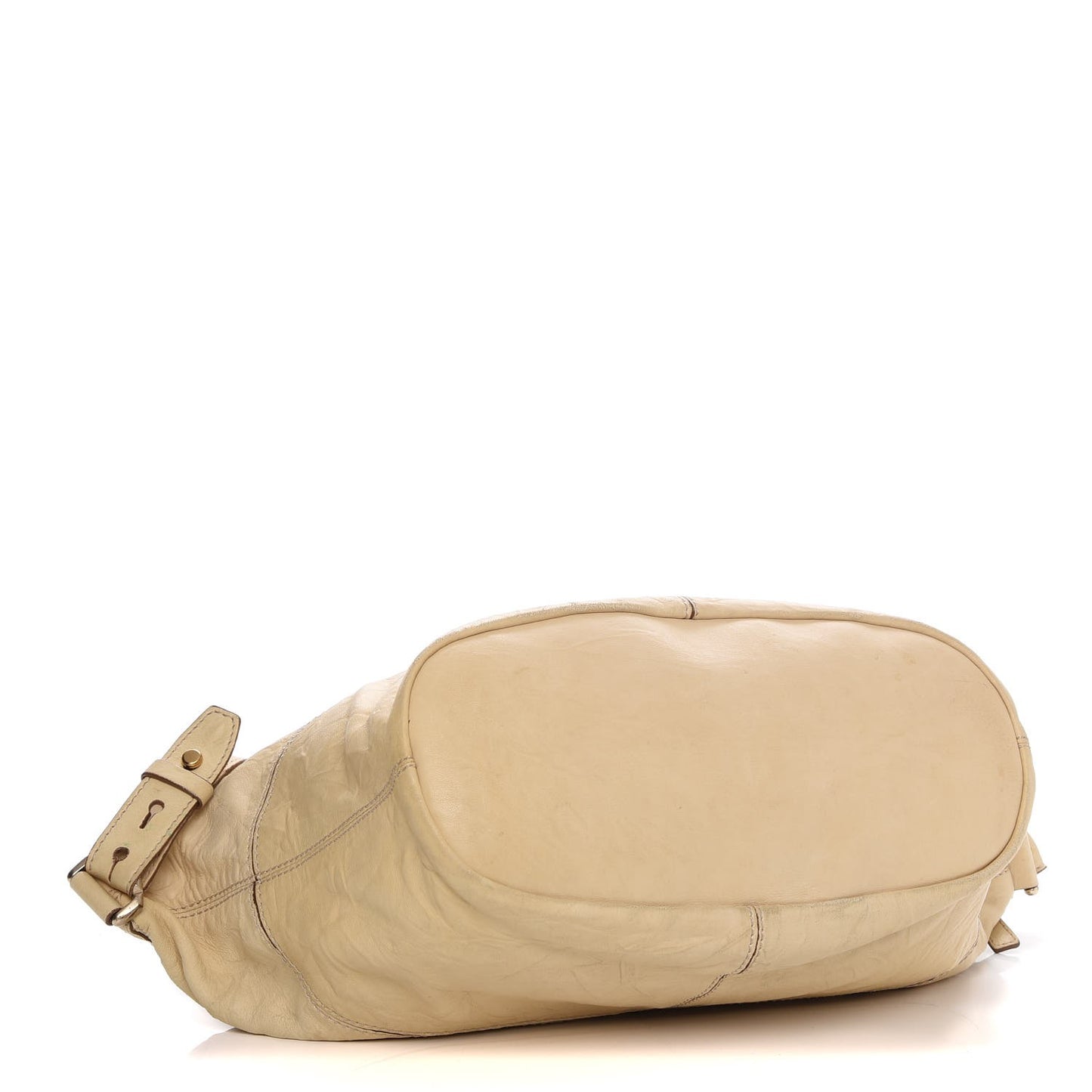 Wrinkled Lambskin Medium Nightingale Beige