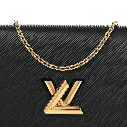 Louis Vuitton Epi Twist Belt Chain Wallet Black 7 of 11
