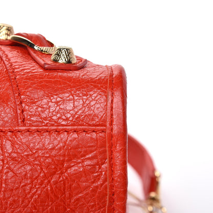Balenciaga Agneau Giant 12 Gold Hardware City Rouge Coquelicot 10 of 11