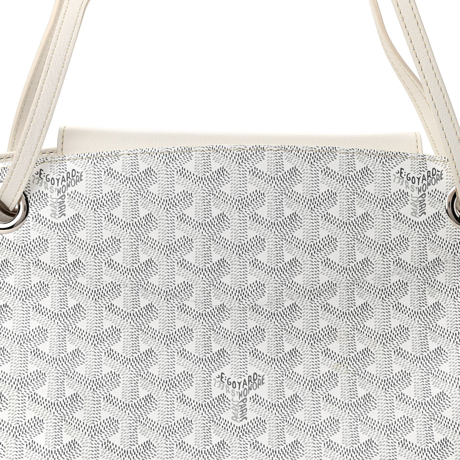 Goyard Goyardine Rouette PM White 7 of 9