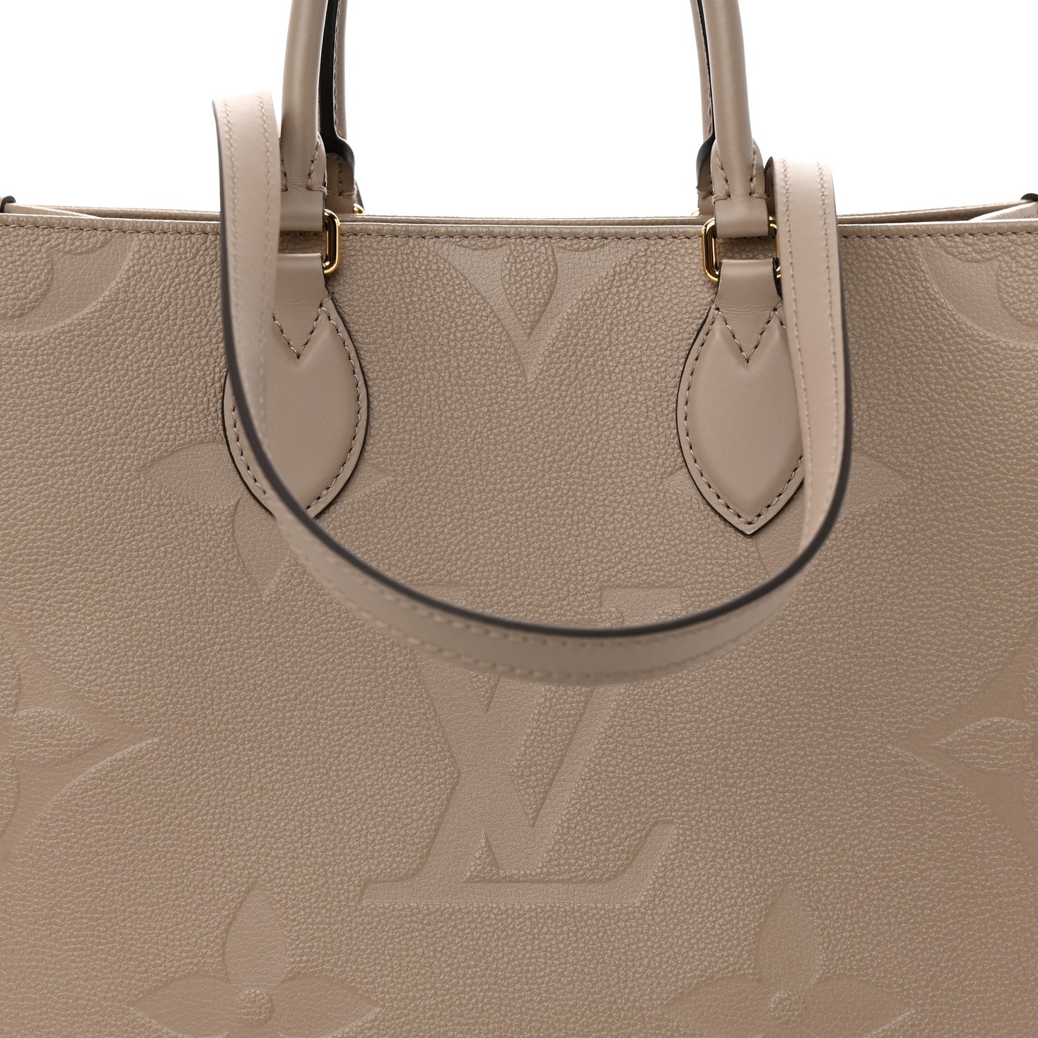 Louis Vuitton Empreinte Monogram Giant Onthego MM Tourterelle 7 of 9